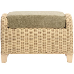Desser Furniture Dijon Jubilee Sage Footstool - Size: 46.0 cm x 70.0 cm x 48.0 cmcm - Cream - Wilko - thumbnail 4