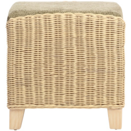 Desser Furniture Dijon Jubilee Sage Footstool - Size: 46.0 cm x 70.0 cm x 48.0 cmcm - Cream - Wilko - thumbnail 5