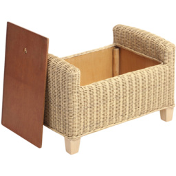 Desser Furniture Dijon Jubilee Sage Footstool - Size: 46.0 cm x 70.0 cm x 48.0 cmcm - Cream - Wilko - thumbnail 6