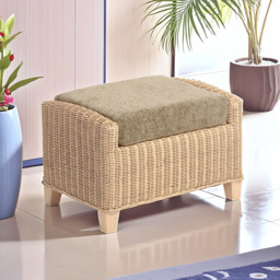 Desser Furniture Dijon Jubilee Sage Footstool - Size: 46.0 cm x 70.0 cm x 48.0 cmcm - Cream - Wilko - thumbnail 7