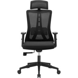 TTAP Oxford Plus Black Mesh Swivel Office Chair - Size: 120 x 60 x 60cm - Wilko - thumbnail 5