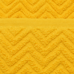 Velosso Moda Canary Hand Towel Set of 2 - Yellow - Wilko - thumbnail 4
