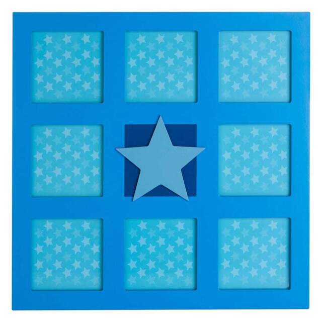 Premier Housewares 2300891 Blue 8 Photo Frame - Size: Multi - Wilko - image 1