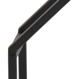 Florence Seaford 3 Shelf Oak and Black Octagonal Metal Wall Shelf - Furniture To Go - Wilko - thumbnail 5