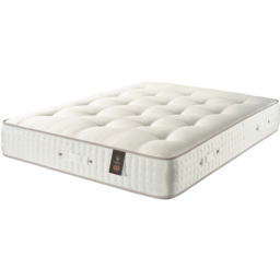 Aspire King Size Natural Medium Firm Pocket Mattress - White - Wilko