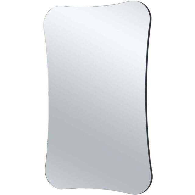 Yearn Barnsbury Black Organic Wall Mirror 90 x 60cm - Wilko - image 1