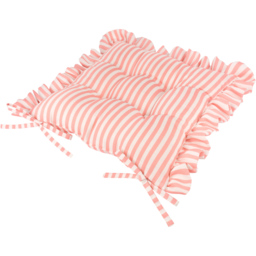 Wylder Millie Pink Ruffle Seat Pad 40 x 40cm 2 Pack - Wilko - thumbnail 5