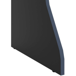 Enzo Gaming Computer Desk Black and Dark Blue - Size: 59 x 130 x 92cm - Birlea - Wilko - thumbnail 6