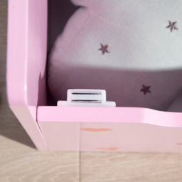 Playful Haven Pink Kids Storage Bench - Size: 60 x 30 x 50cm - Wilko - thumbnail 4