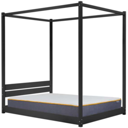 Darwin Double Black Four Poster Bed - Birlea - Wilko - thumbnail 4
