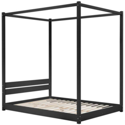 Darwin Double Black Four Poster Bed - Birlea - Wilko - thumbnail 3