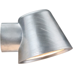 Nordlux Aleria Galvanised Wall Light - Size: 11.3 x 11.5 x 11.3cm - Silver - Wilko - thumbnail 4