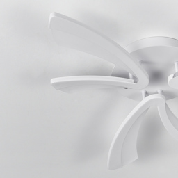 Living and Home 28 inch White V Shaped LED Ceiling Light - Size: 6.5 x 70 x 70cm - Wilko - thumbnail 5