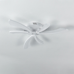 Living and Home 28 inch White V Shaped LED Ceiling Light - Size: 6.5 x 70 x 70cm - Wilko - thumbnail 4