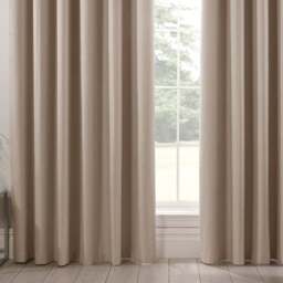 Divante Hoxton Natural Blackout Eyelet Curtains 168 x 137cm - Size: W 168 x D 137cm - Wilko - thumbnail 7