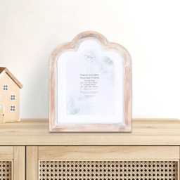 Maeve Wooden Mounted Frame Natural 8 x 6inch - The Port. Co Gallery - Wilko - thumbnail 3