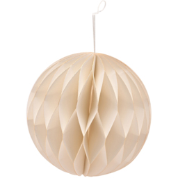 The Seasonal Gift Co. White Gold Edge Paper Bauble 3 Pack - Wilko - thumbnail 3