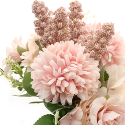 Living and Home Pink Artificial Silk Flower for Wedding - Size: 20 x 20 x 20cm - Wilko - thumbnail 6