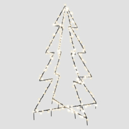Xmas Haus 240 LED Warm White Tree 1.50m - Size: 15 x 2.6 x 2.6cm - Black - Wilko - thumbnail 3