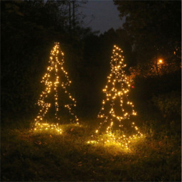 Xmas Haus 240 LED Warm White Tree 1.50m - Size: 15 x 2.6 x 2.6cm - Black - Wilko - thumbnail 4