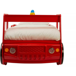 Premier Housewares Single Red Fire Engine Kids Bed - Size: Toddler - Interiors by Premier - Wilko - thumbnail 4