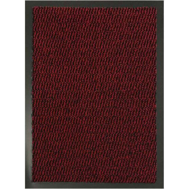 Desire Rugs Red Anti Slip Door Mat 90 x 120cm - Wilko - image 1