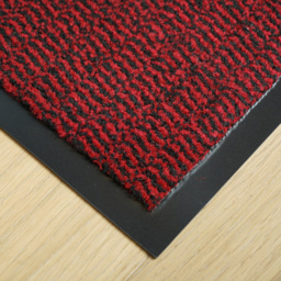 Desire Rugs Red Anti Slip Door Mat 90 x 120cm - Wilko - thumbnail 4