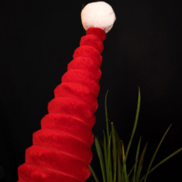 Samuel Alexander Red Grooved Hat Plush Sitting Gonk Christmas Decoration 51cm - Size: 51 x 29 x 24cm - Wilko - thumbnail 4
