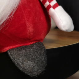Samuel Alexander Red Grooved Hat Plush Sitting Gonk Christmas Decoration 51cm - Size: 51 x 29 x 24cm - Wilko - thumbnail 6