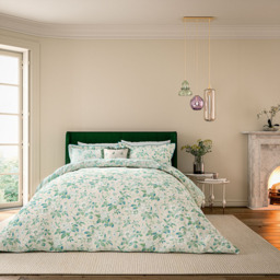 V&A Briar Bloom Double Green Duvet Set - Wilko - thumbnail 7