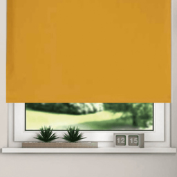 New EdgeBlinds Thermal Blackout Roller Blinds Ochre 160cm - Size: W 160cm x D 165cm - Yellow - New Edge Blinds - Wilko - thumbnail 4