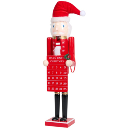 Advent Countdown Nutcracker - Red - Wilko - thumbnail 6