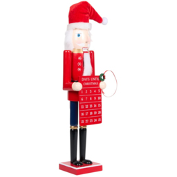 Advent Countdown Nutcracker - Red - Wilko - thumbnail 4