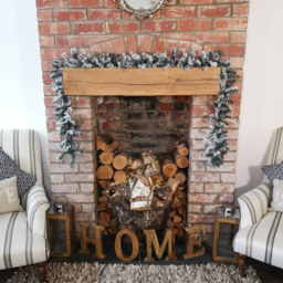 Samuel Alexander Christmas Snow Flocked Woodcote Fir Garland 270cm - Size: 27cm - Green - Wilko - thumbnail 3