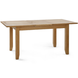 Julian Bowen Mallory 6 Seater Extending Dining Table - Brown - Wilko - thumbnail 3