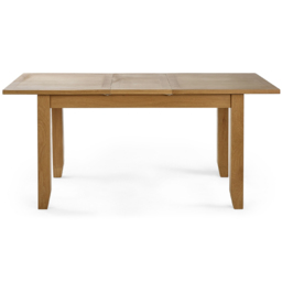 Julian Bowen Mallory 6 Seater Extending Dining Table - Brown - Wilko - thumbnail 4