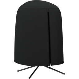 Outsunny Black Hanging Egg Chair Cover 190 x 128cm - Size: 190 x 128 x 128cm - Wilko