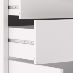 Florence 2 Door 2 Drawer White Bookcase - Size: 40.1 x 89.2 x 113.4cm - Furniture to Go - Wilko - thumbnail 7