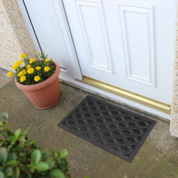 JVL Elipses Eyes Rubber Doormat 40 x 70cm - JVL Homewares - Wilko - thumbnail 3