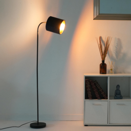 Kliving Hove Navy Shade Floor Lamp - Size: 170 x 22 x 22cm - Blue - Wilko - thumbnail 5