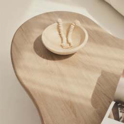 Savanna - Large Washed Wood Irregular Wooden Coffee Table - thumbnail 6