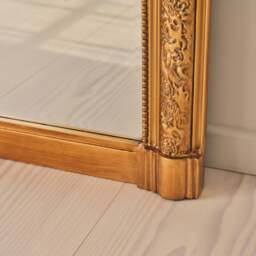 Kensington - Full Length Gold Ornate Mirror 196cm x 100cm - thumbnail 6