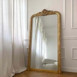 Kensington - Full Length Gold Ornate Mirror 196cm x 100cm - thumbnail 1
