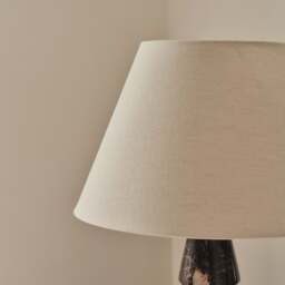 Sienna - Dark Emperador Conical Shade Table Lamp - thumbnail 6