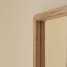 Arden - Light Wood Full Length Wooden Mirror 140cm x 45cm - thumbnail 2