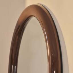 Obsidian - Full Length Arched Chocolate Gloss Extra Large Mirror 200cm x 120cm - thumbnail 5