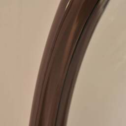 Obsidian - Full Length Arched Chocolate Gloss Extra Large Mirror 200cm x 120cm - thumbnail 4