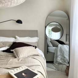 Edge - Large Frameless Arched Full Length Mirror 179cm x 80cm - thumbnail 6