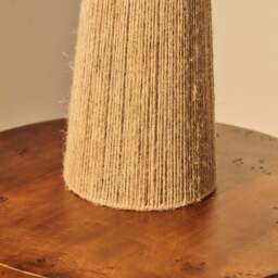 Erba - Jute String Coolie Shade Large Table Lamp - thumbnail 5
