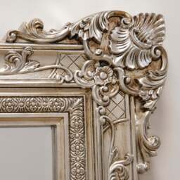 Ella Grande - Champagne Ornate Floor Mirror 190cm x 140cm - thumbnail 3